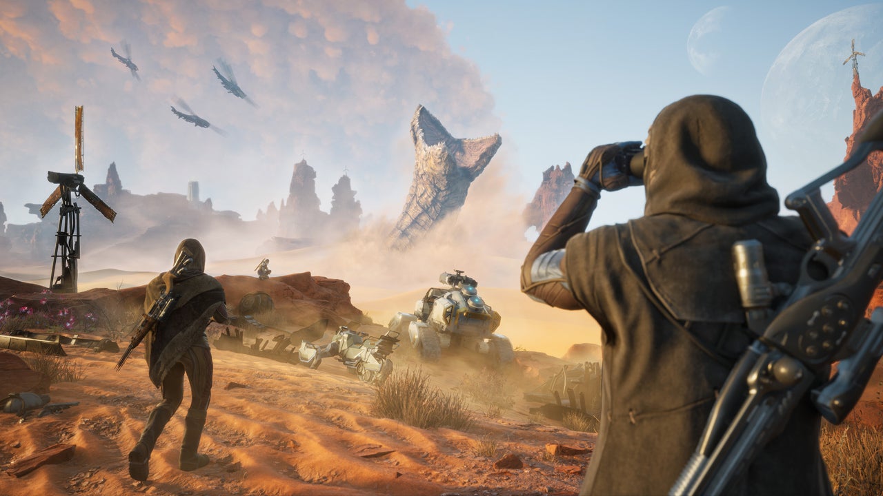 Dune: Awakening — key art and screenshots via IGN
