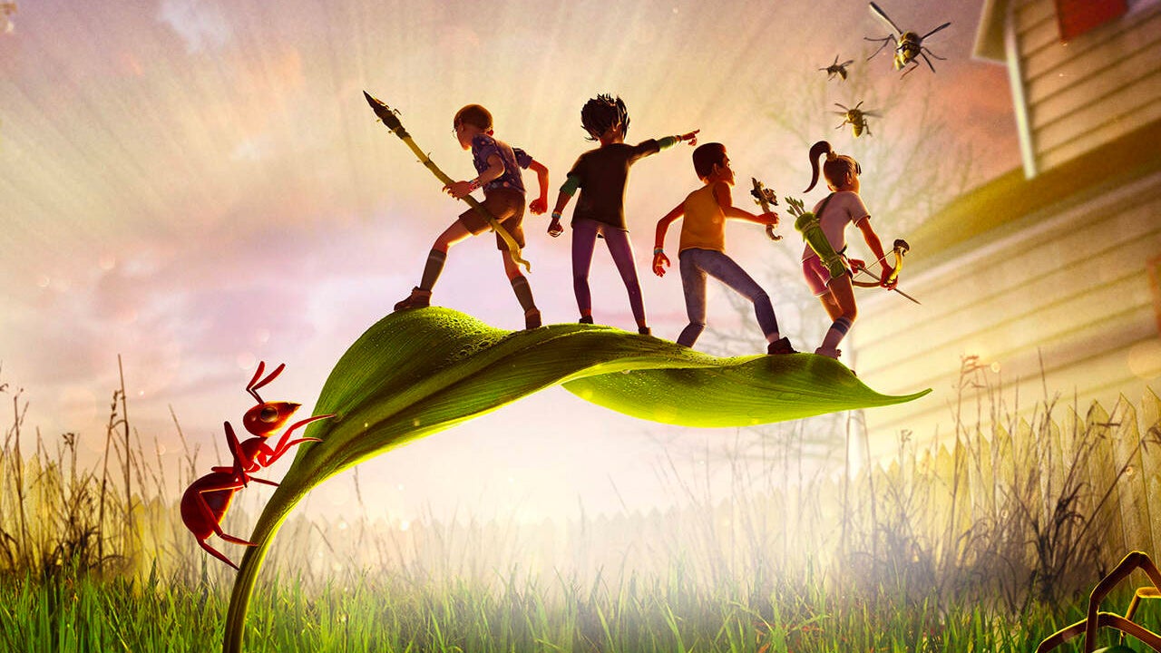 Grounded — key art and screenshots via IGN
